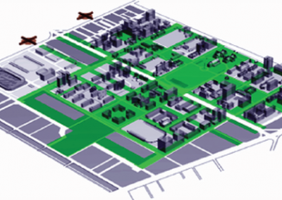 Chulalongkorn Univeristy’s “Green Axis” and landscapes